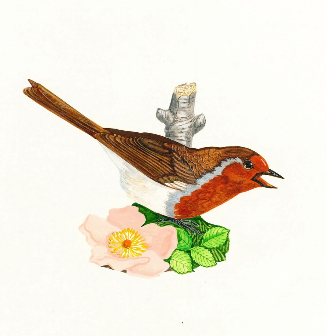 Betty Chaisson (US,20C) gouache painting (1 of 10)