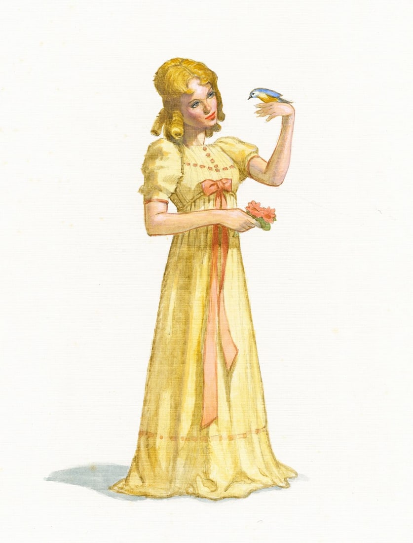 Rudy Nappi (NY,1923-2015) watercolor painting (1 of 10)