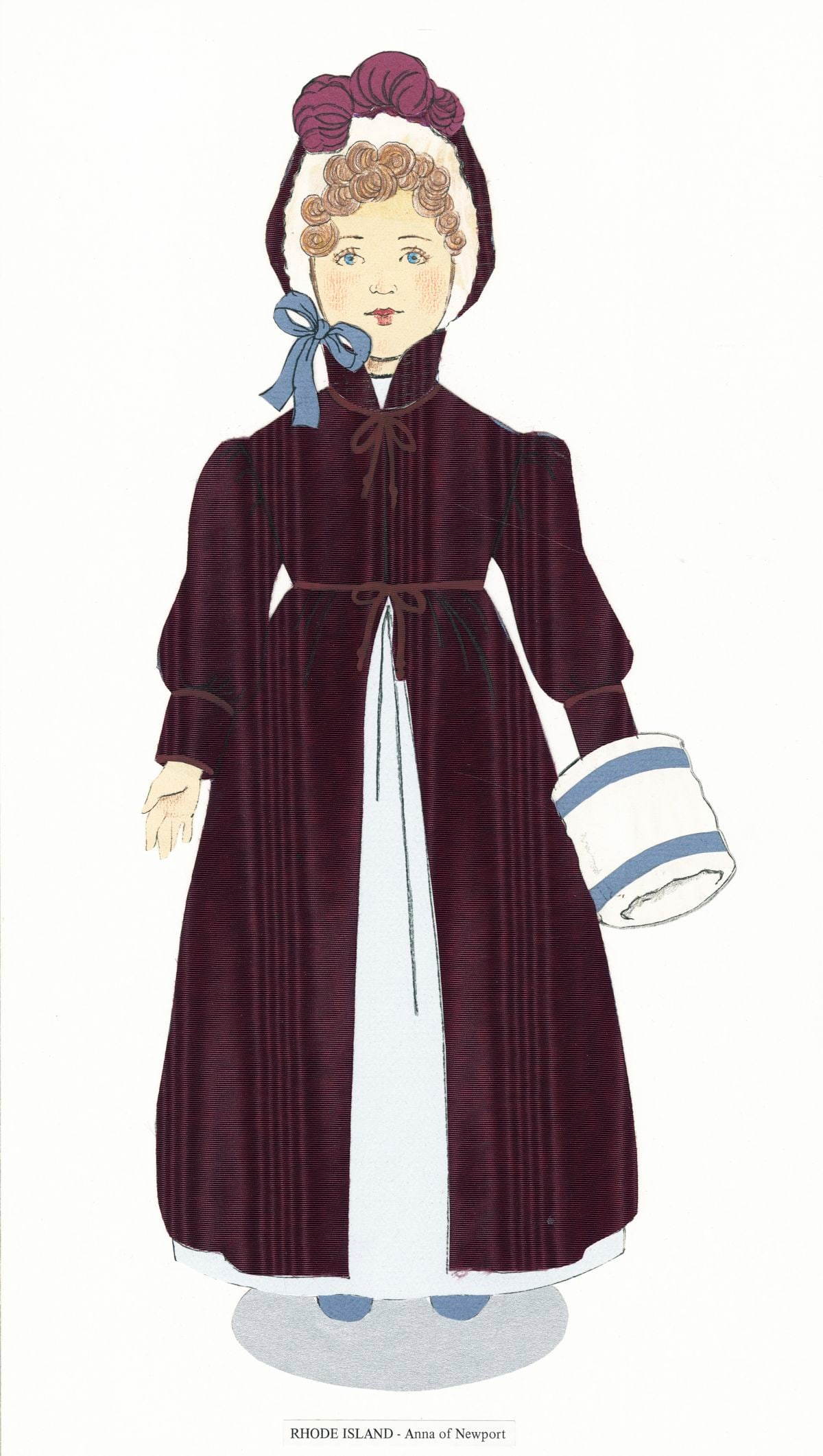 Whitney Anne Smith (US,20C) mixed media painting (1 of 10)