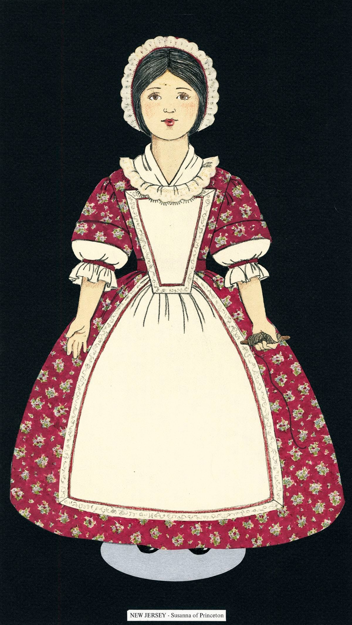 Whitney Anne Smith (US,20C) mixed media painting (1 of 10)