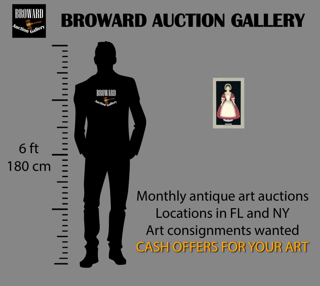 Whitney Anne Smith (US,20C) mixed media painting - 2