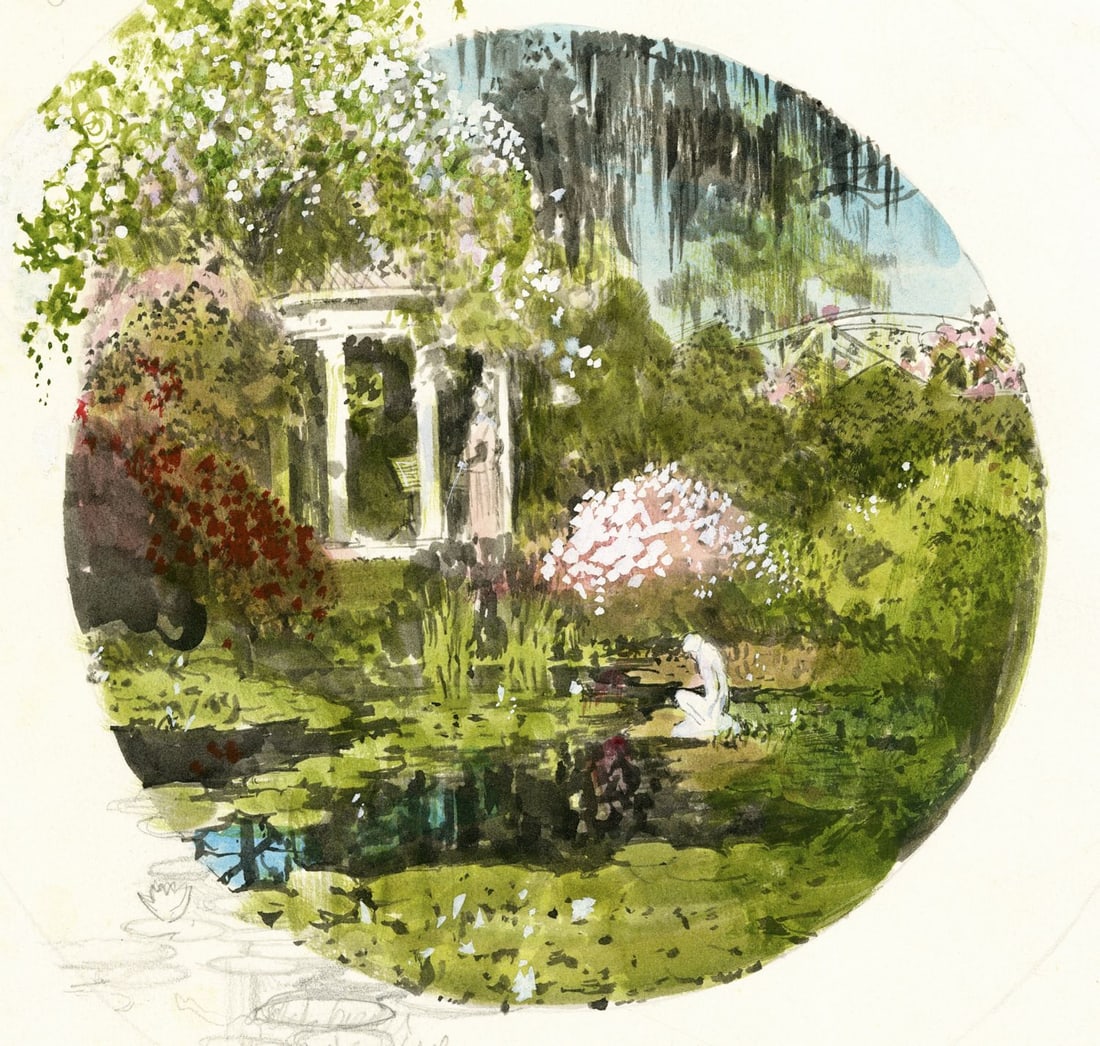 Robert McGinnis (CT,OH,1926-2025) watercolor painting (1 of 11)