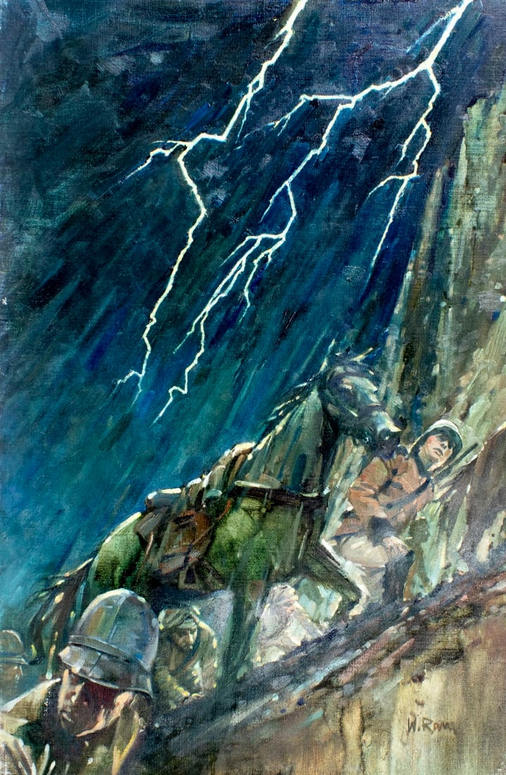 Walter Rane (OR,CA,b 1949) oil painting (1 of 14)