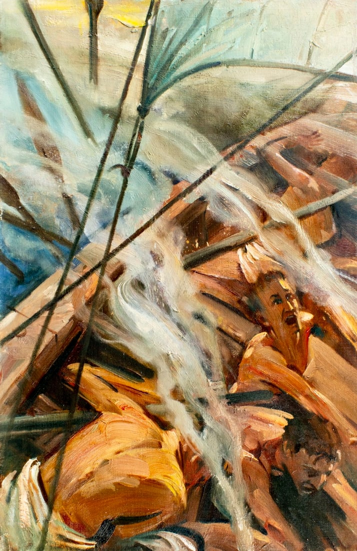 Walter Rane (OR,CA,b 1949) oil painting (1 of 14)