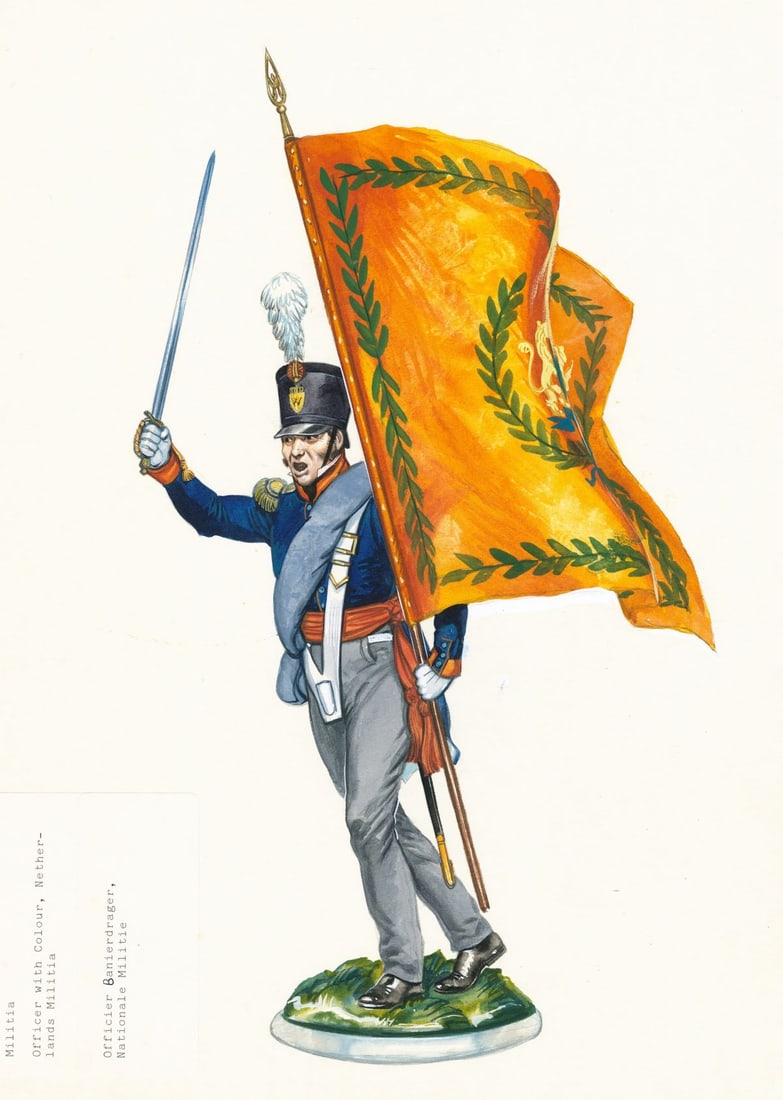 Gerry Embleton (UK,1941-?) gouache painting (1 of 12)