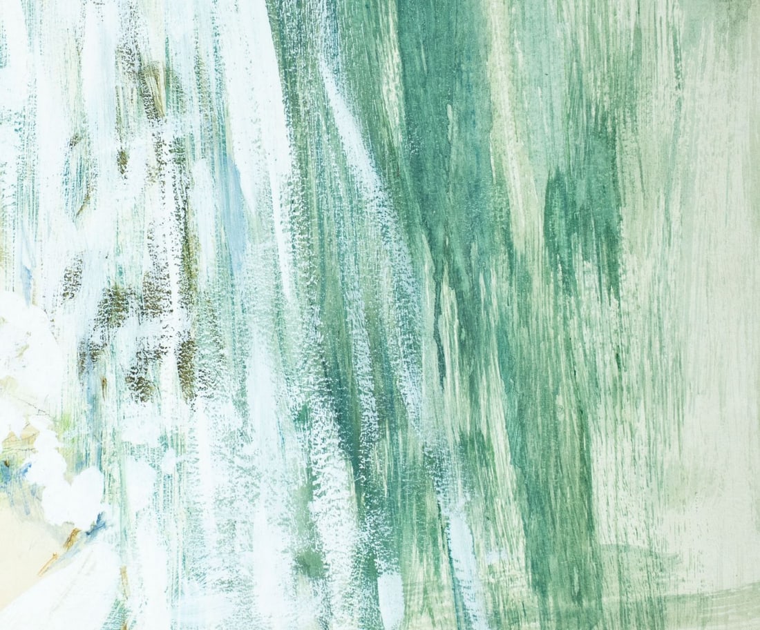 Mark Miller (NY,CA,NC,1919-2008) gouache painting - 7