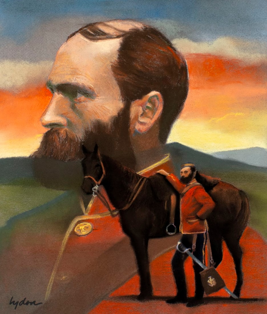 Tom Lydon (US,1944-?) pastel painting (1 of 13)