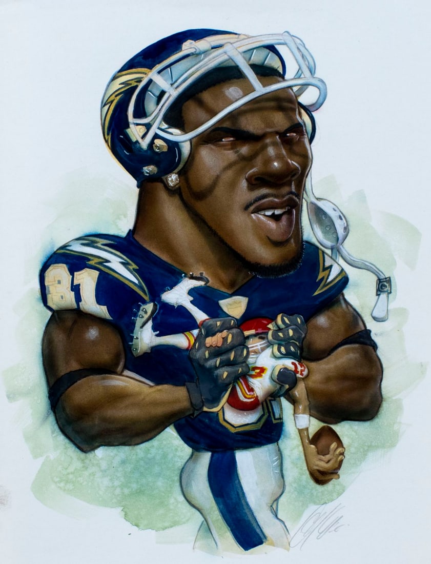 Gary Locke (MO,b 1963) watercolor painting (1 of 13)