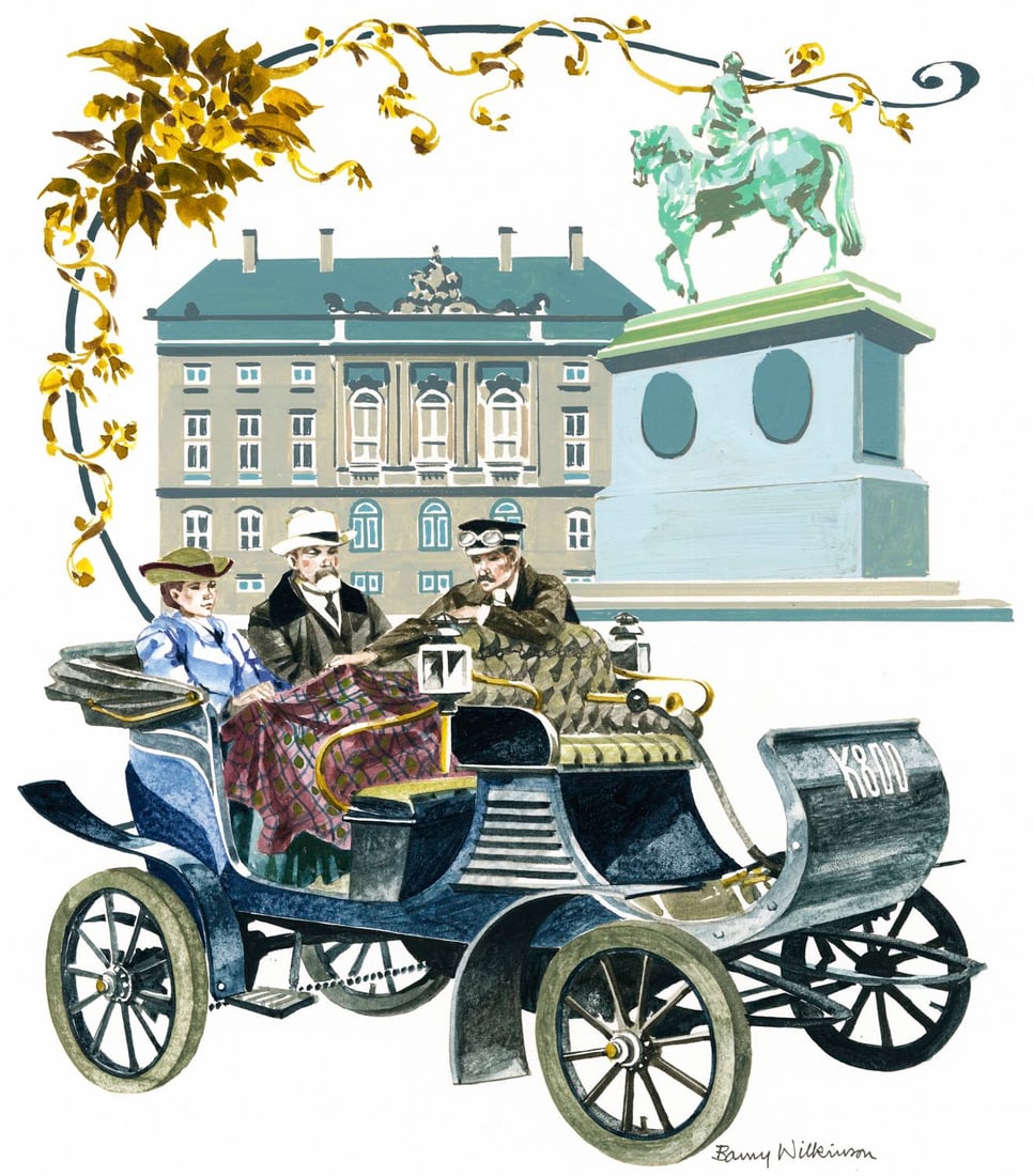 Barry Wilkinson (UK,1923-2007) watercolor painting (1 of 12)