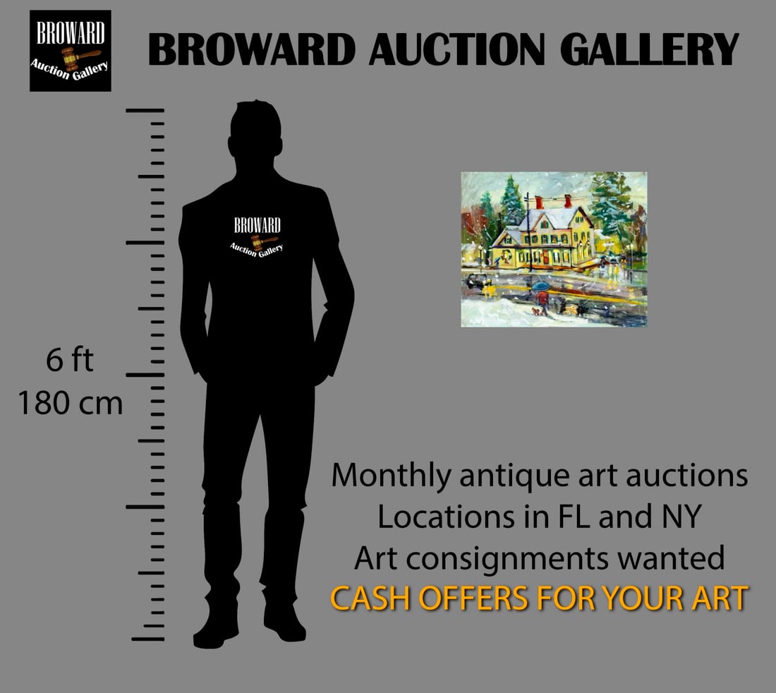 John Reilly (NY,NJ,1942-2021) oil painting - 2