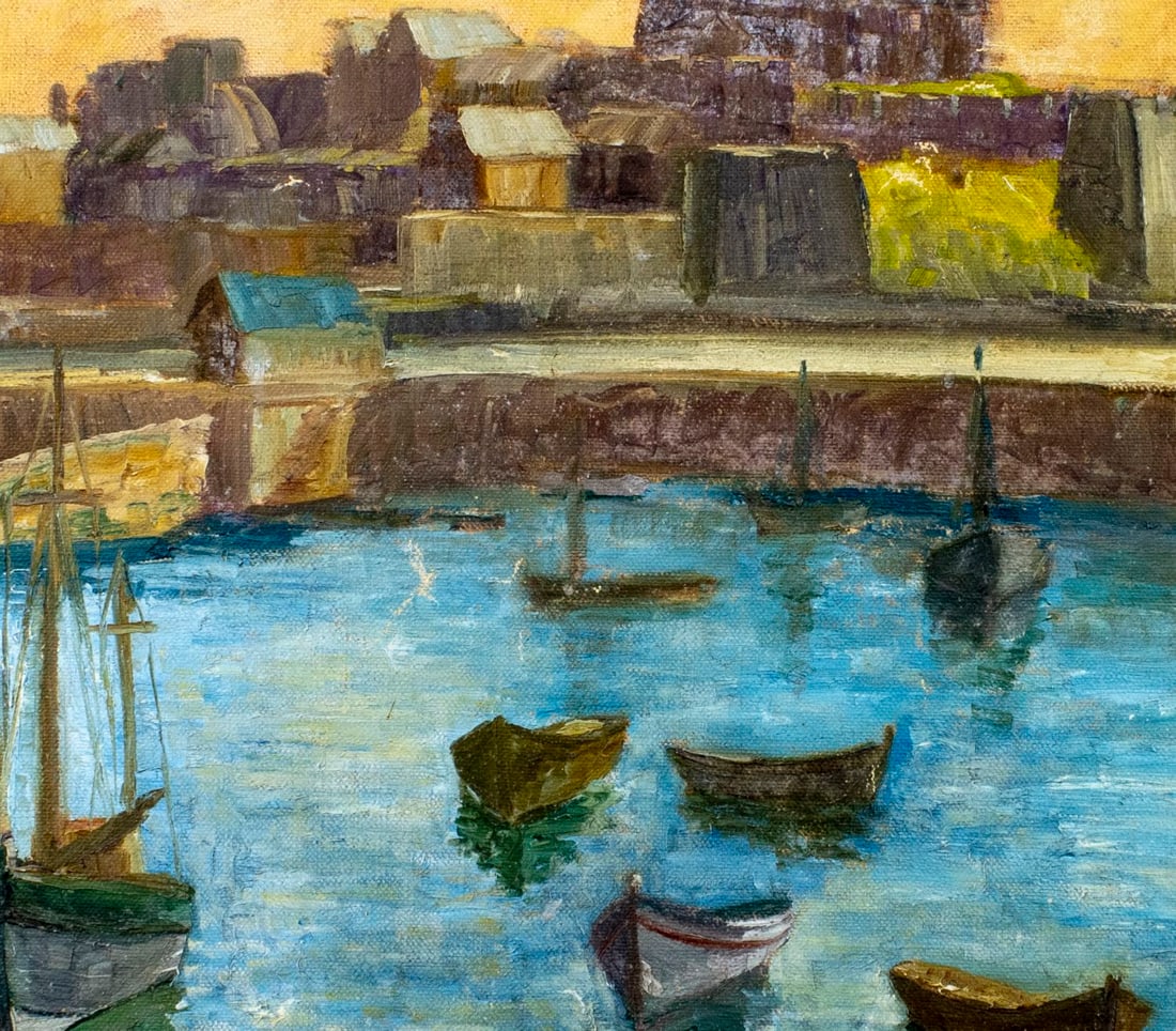 Hildegarde Hamilton (FL,VA,1898-1970) oil painting - 5