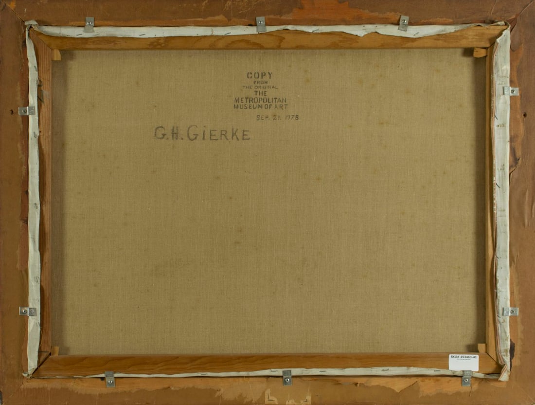 G H Gierke (US,20C) oil painting - 9