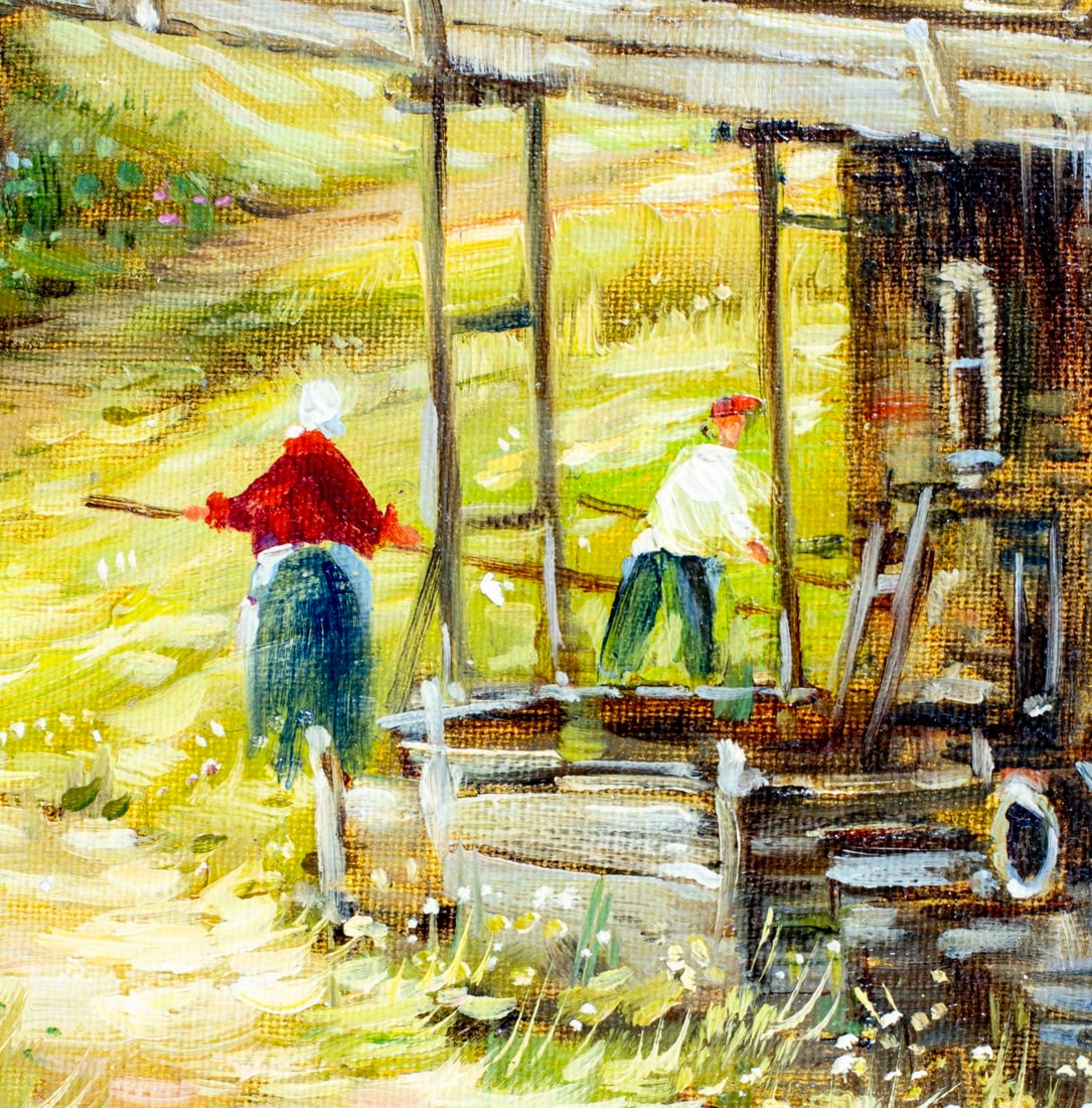 F Berthy (Europe,20C) oil painting - 7