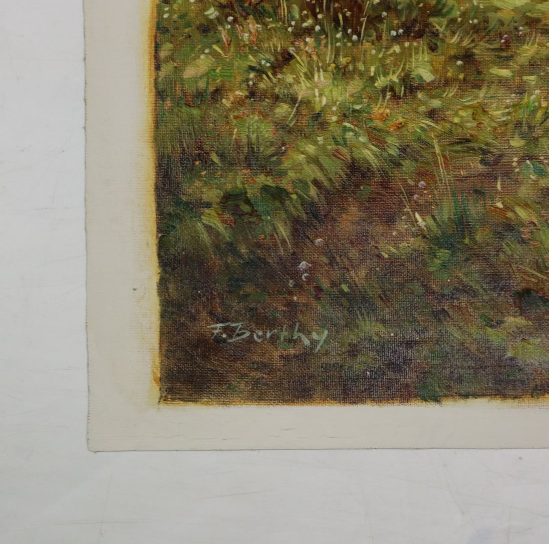 F Berthy (Europe,20C) oil painting - 9