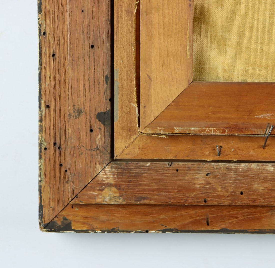 Antique early 20C French oil painting signed - 12