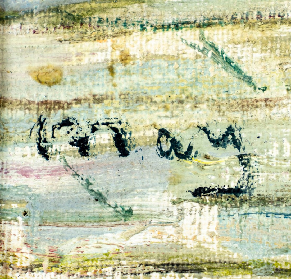 Antique early 20C French oil painting signed - 4