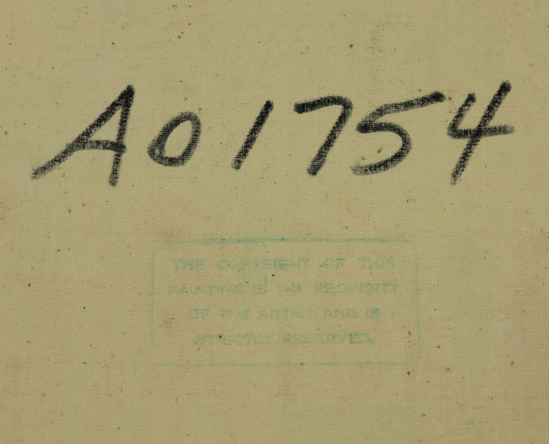 A Bouget (France,20C) oil painting - 13