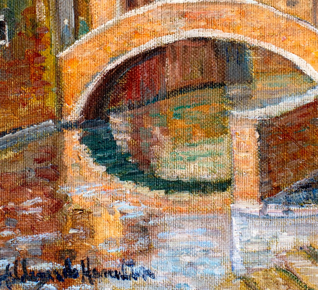 Hildegarde Hamilton (FL,VA,1898-1970) oil painting - 7