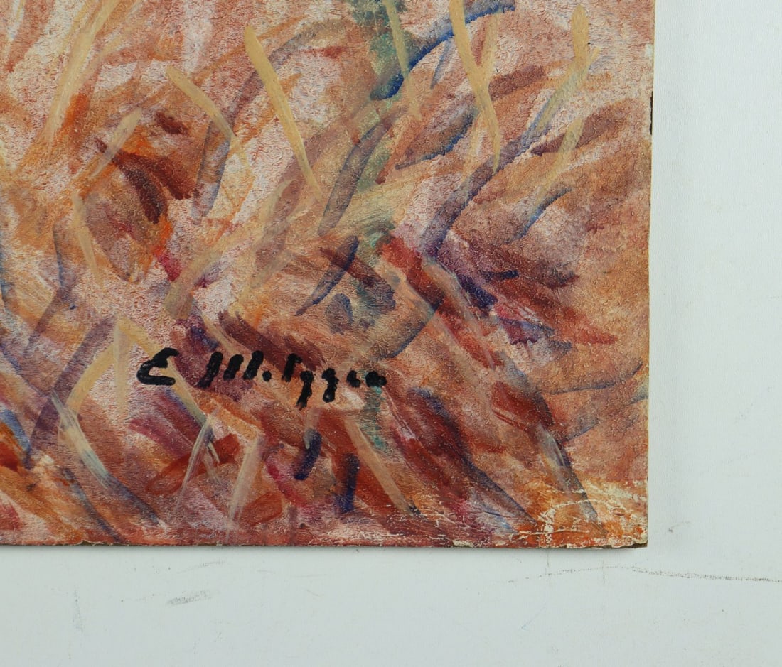 Evelyn Metzger (NY,Brazil,1911-2007) oil painting - 10