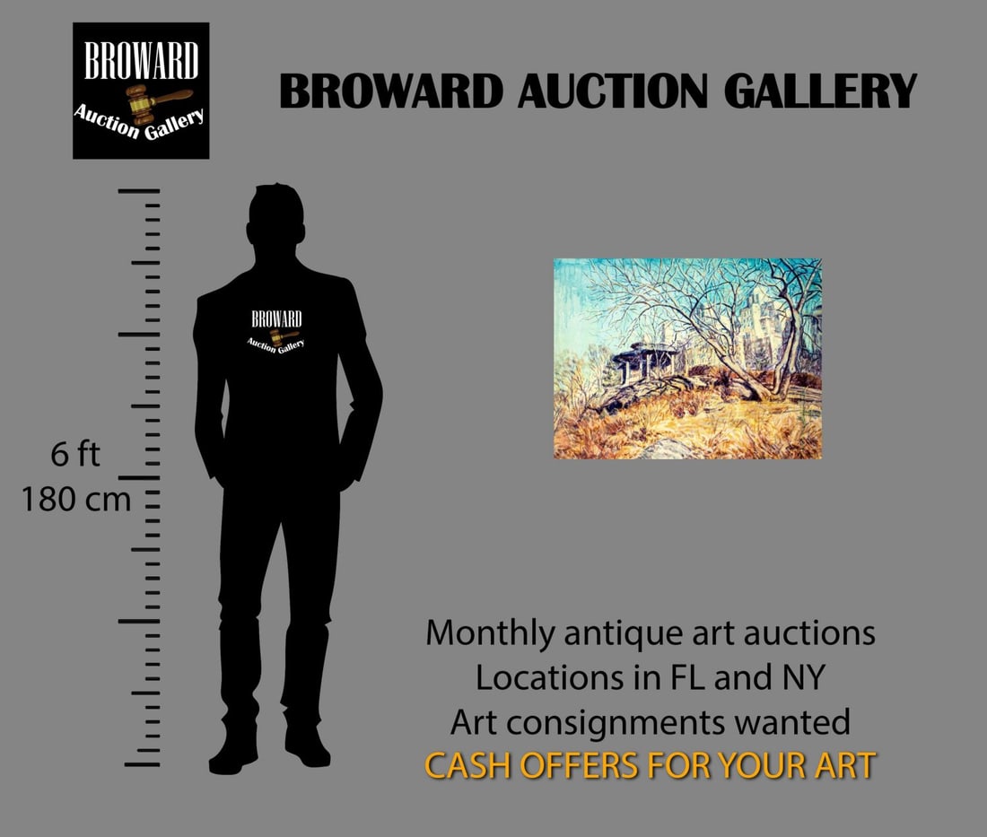 Evelyn Metzger (NY,Brazil,1911-2007) oil painting - 2