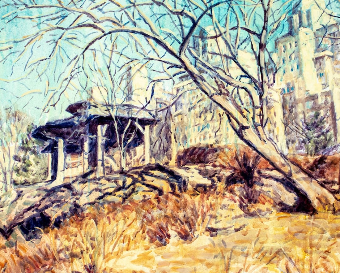 Evelyn Metzger (NY,Brazil,1911-2007) oil painting - 5