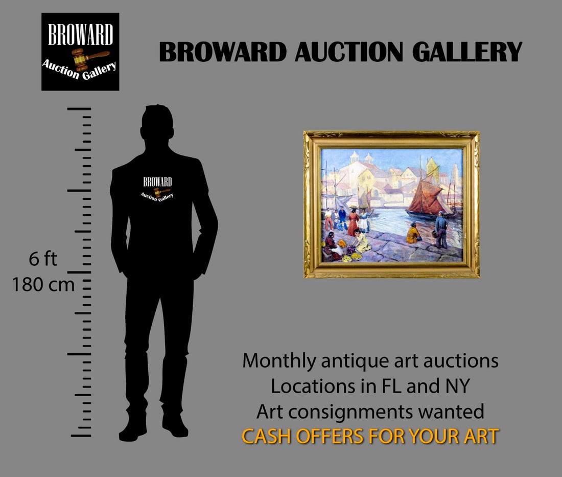 Matthew Kalmenoff (NY,1905-1986) oil painting - 2