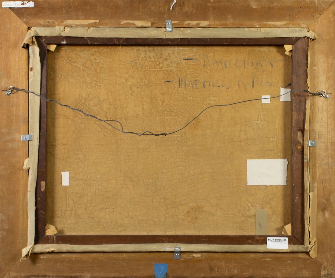 Matthew Kalmenoff (NY,1905-1986) oil painting - 9