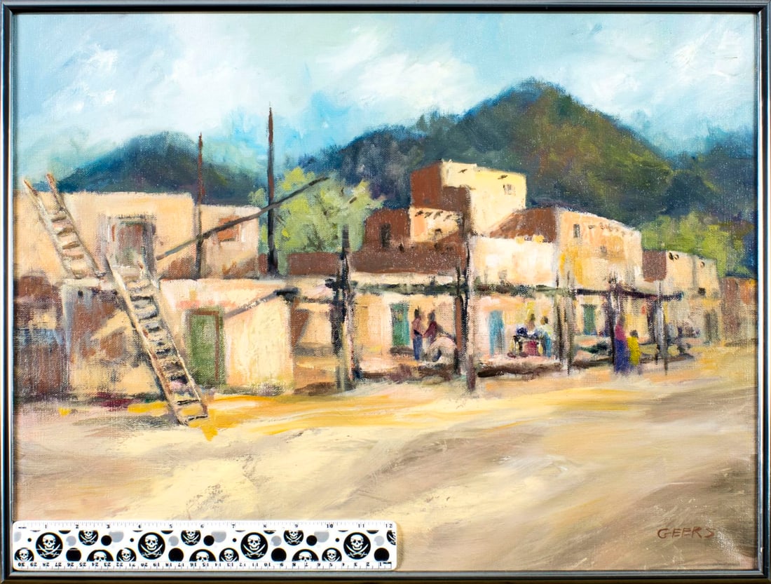 Peggy L Geers (PA,20C) oil painting - 2