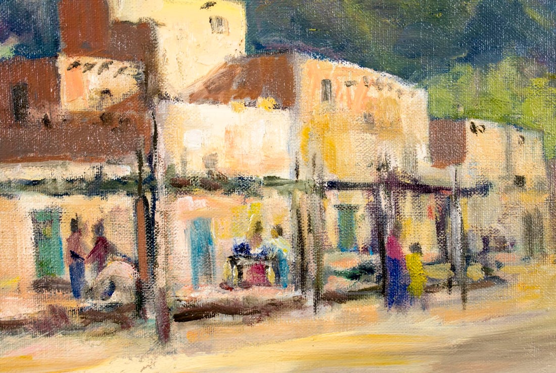 Peggy L Geers (PA,20C) oil painting - 6