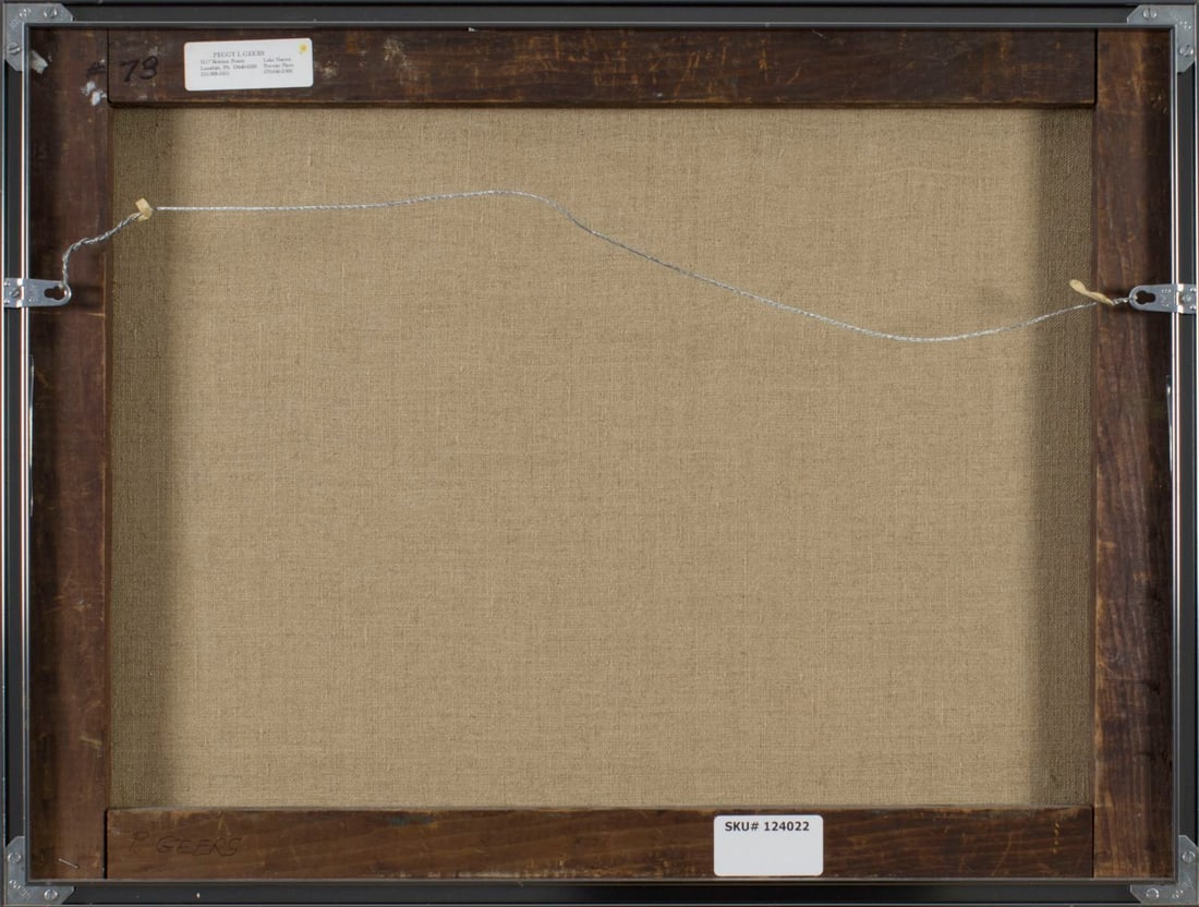 Peggy L Geers (PA,20C) oil painting - 8