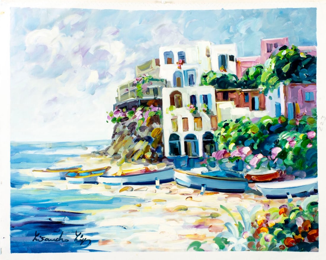 Lisandro Baylon (Argentina,US,1951-?) oil painting - 3