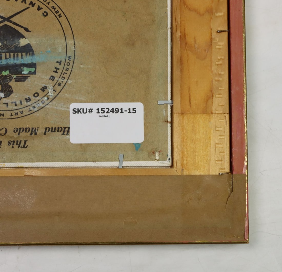 Abraham J Silverman (FL,?-2007) oil painting - 11