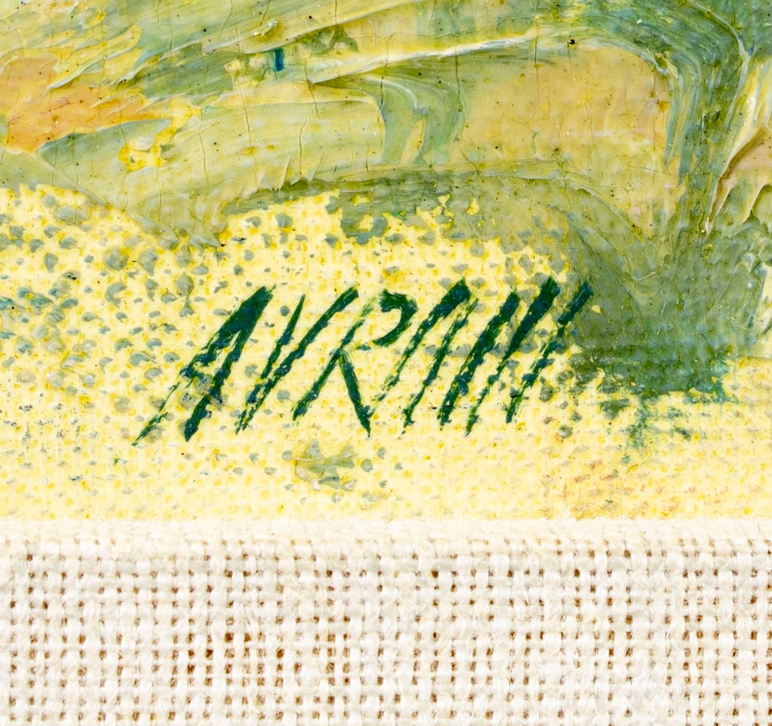 Abraham J Silverman (FL,?-2007) oil painting - 4