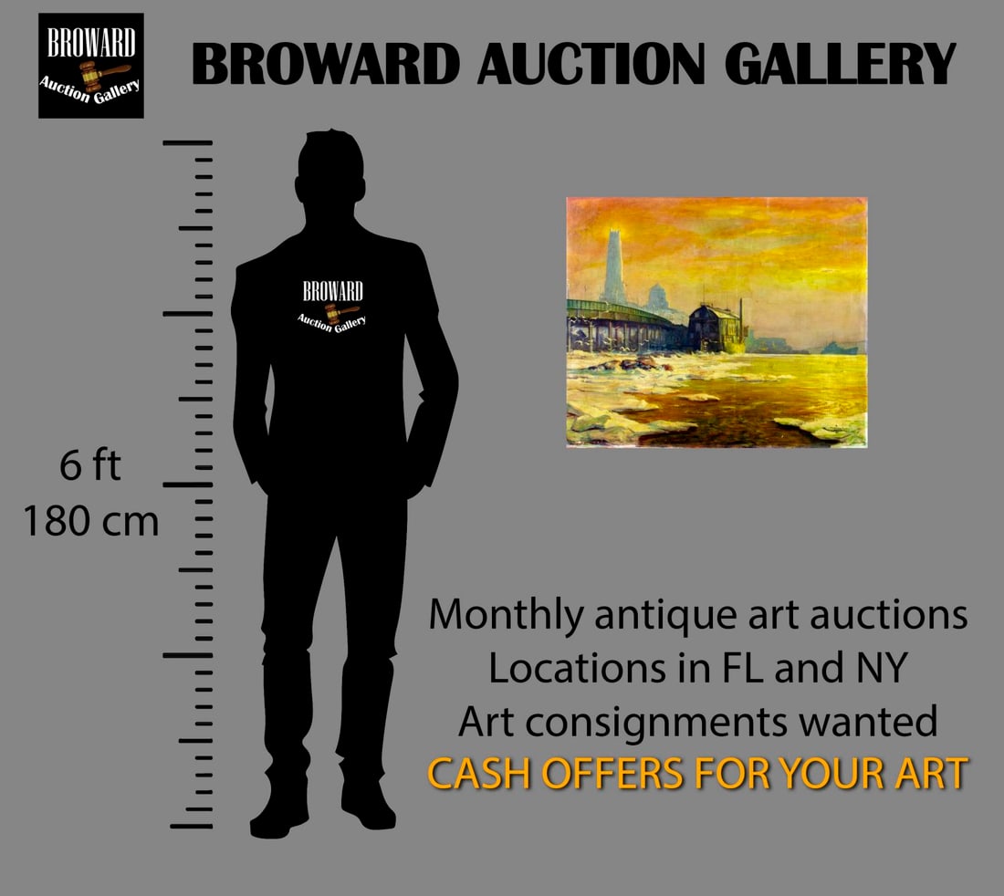 Edgar Wittmack (NY,1894-1956) oil painting - 2