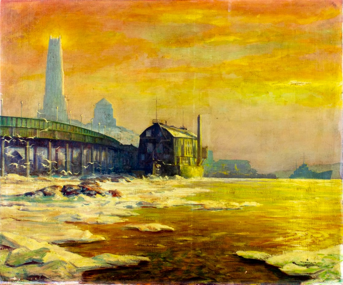 Edgar Wittmack (NY,1894-1956) oil painting - 3