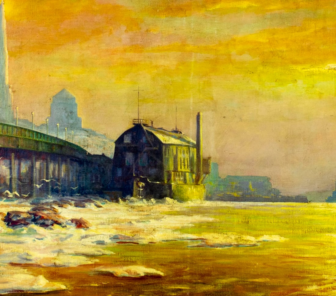 Edgar Wittmack (NY,1894-1956) oil painting - 5