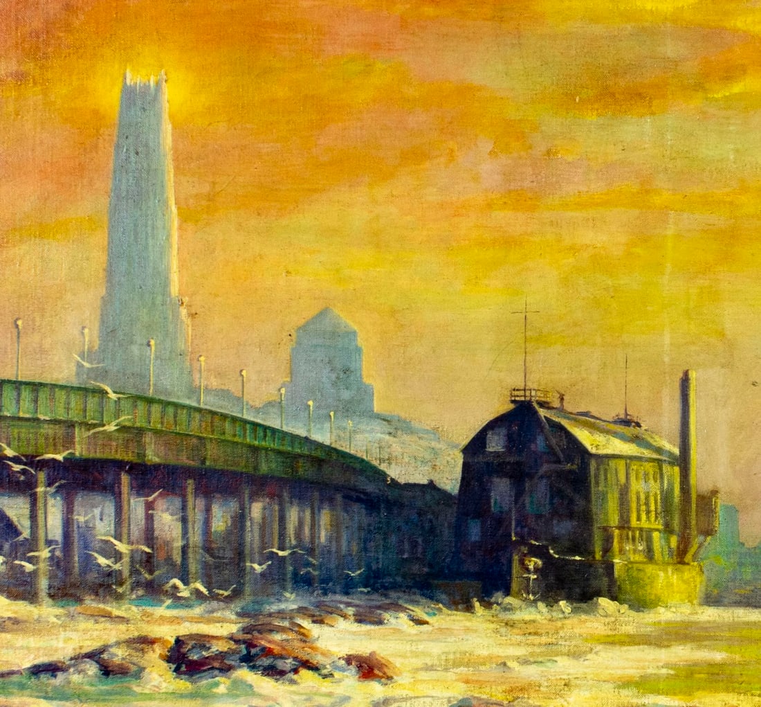 Edgar Wittmack (NY,1894-1956) oil painting - 6