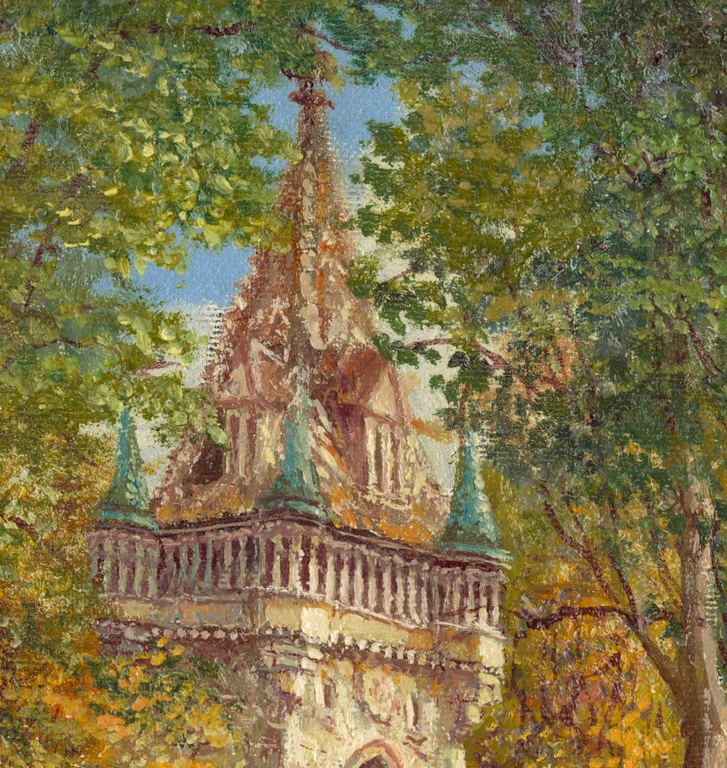 M Schony (German,1913-?) oil painting - 6