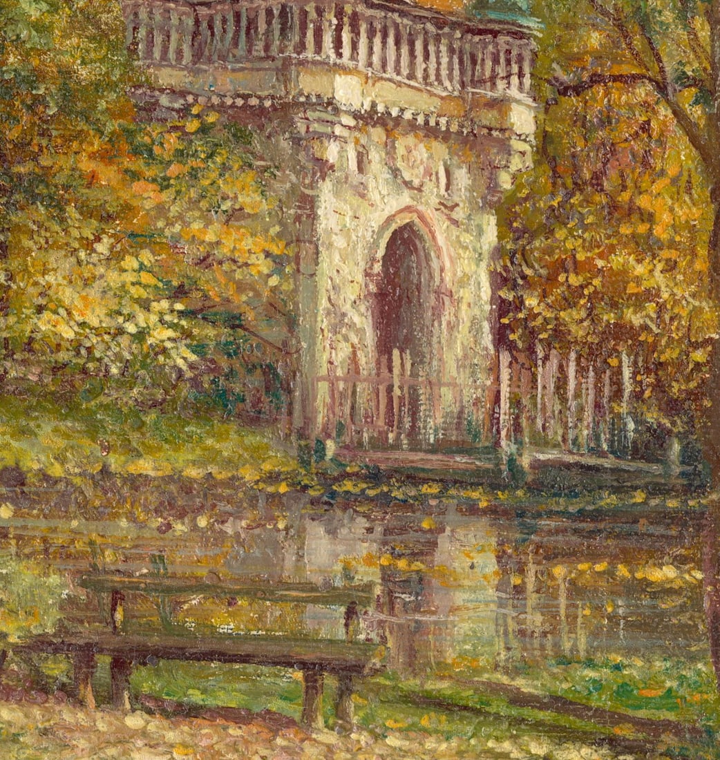 M Schony (German,1913-?) oil painting - 7