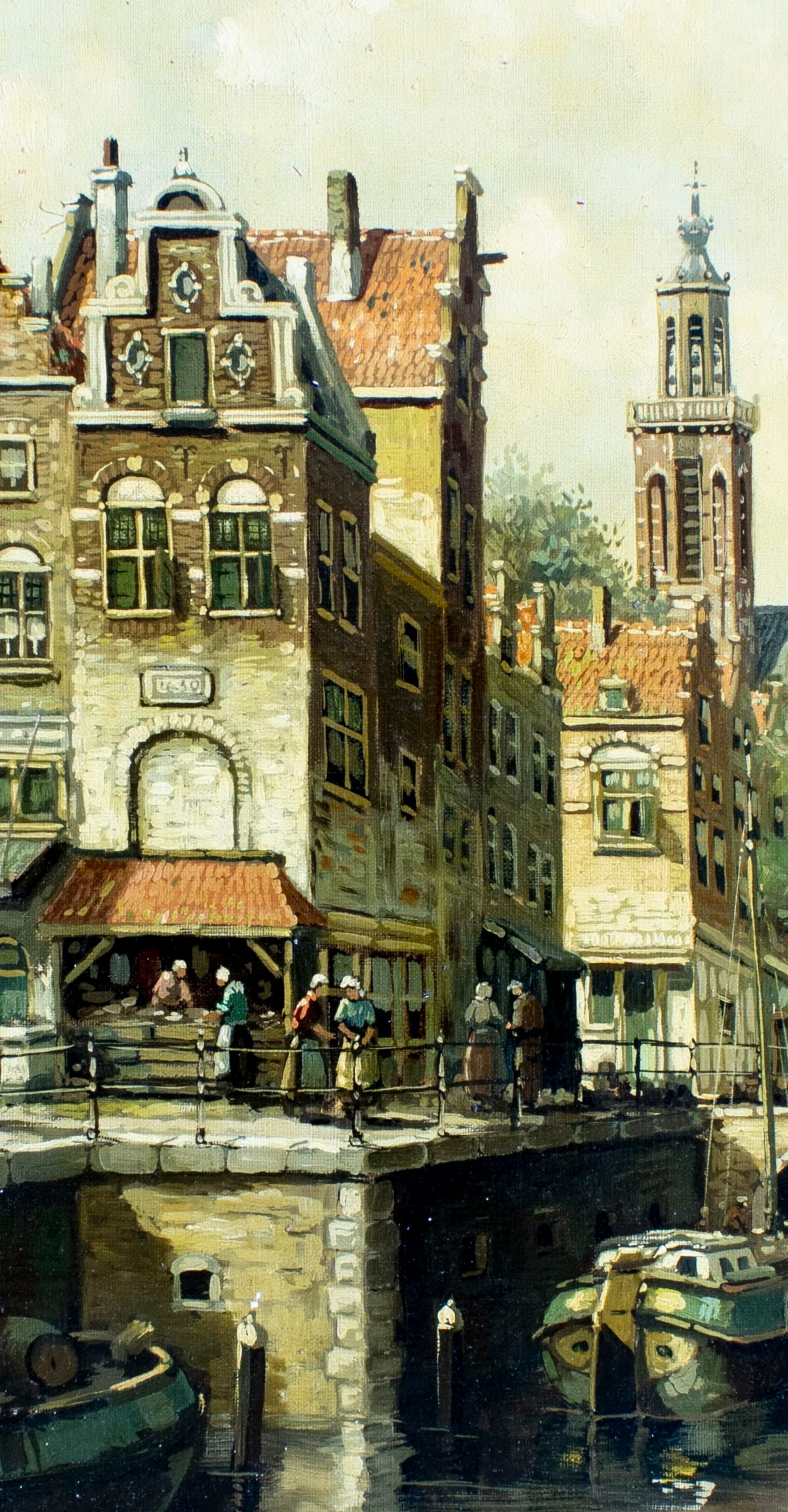 Wilhelm Bouwman (Dutch,mid 20C) oil painting - 5