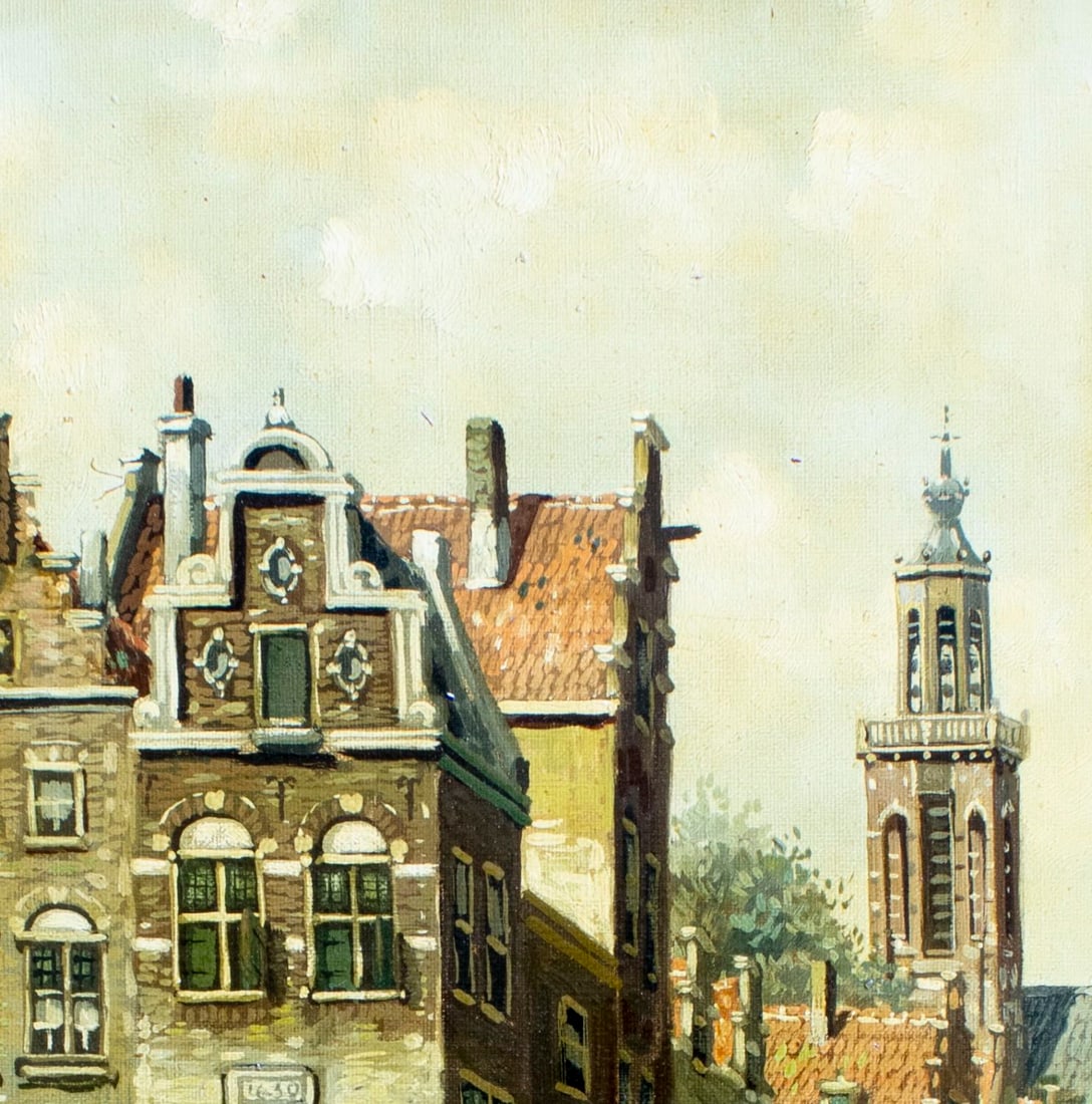 Wilhelm Bouwman (Dutch,mid 20C) oil painting - 6