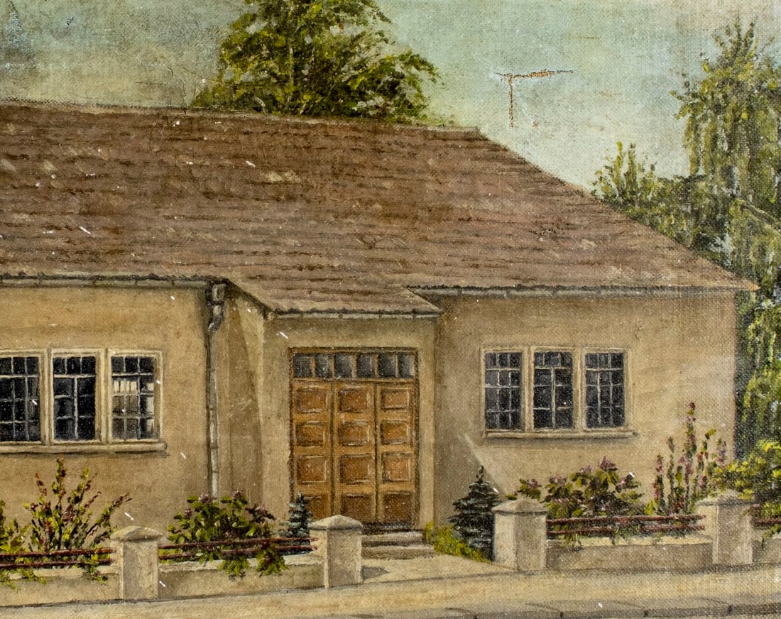 J Scheck (German,mid 20C) oil painting - 6