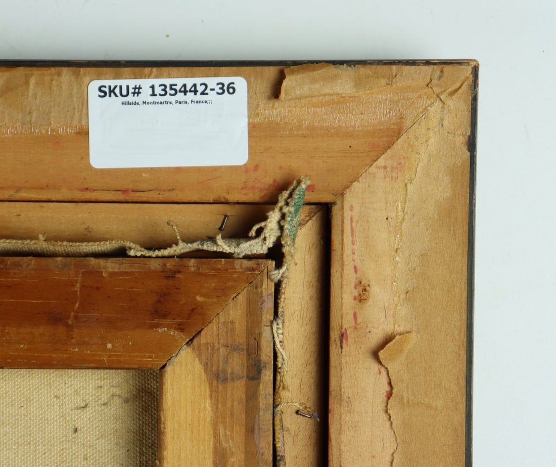 T Street (France,mid 20C) oil painting - 12