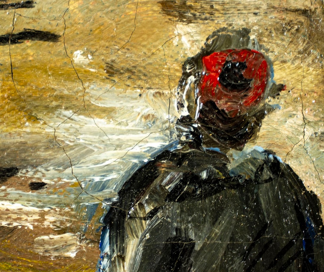 T Street (France,mid 20C) oil painting - 8