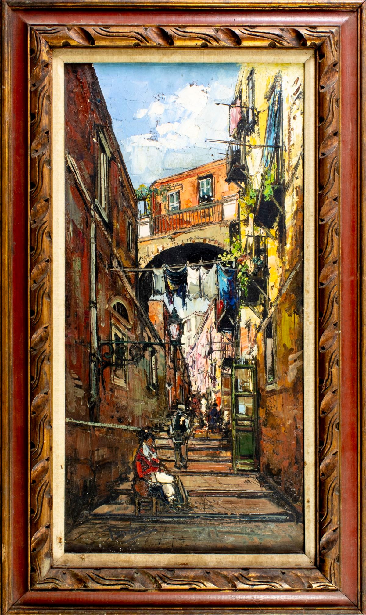 Teodosi (Italy,mid 20C) oil painting - 3