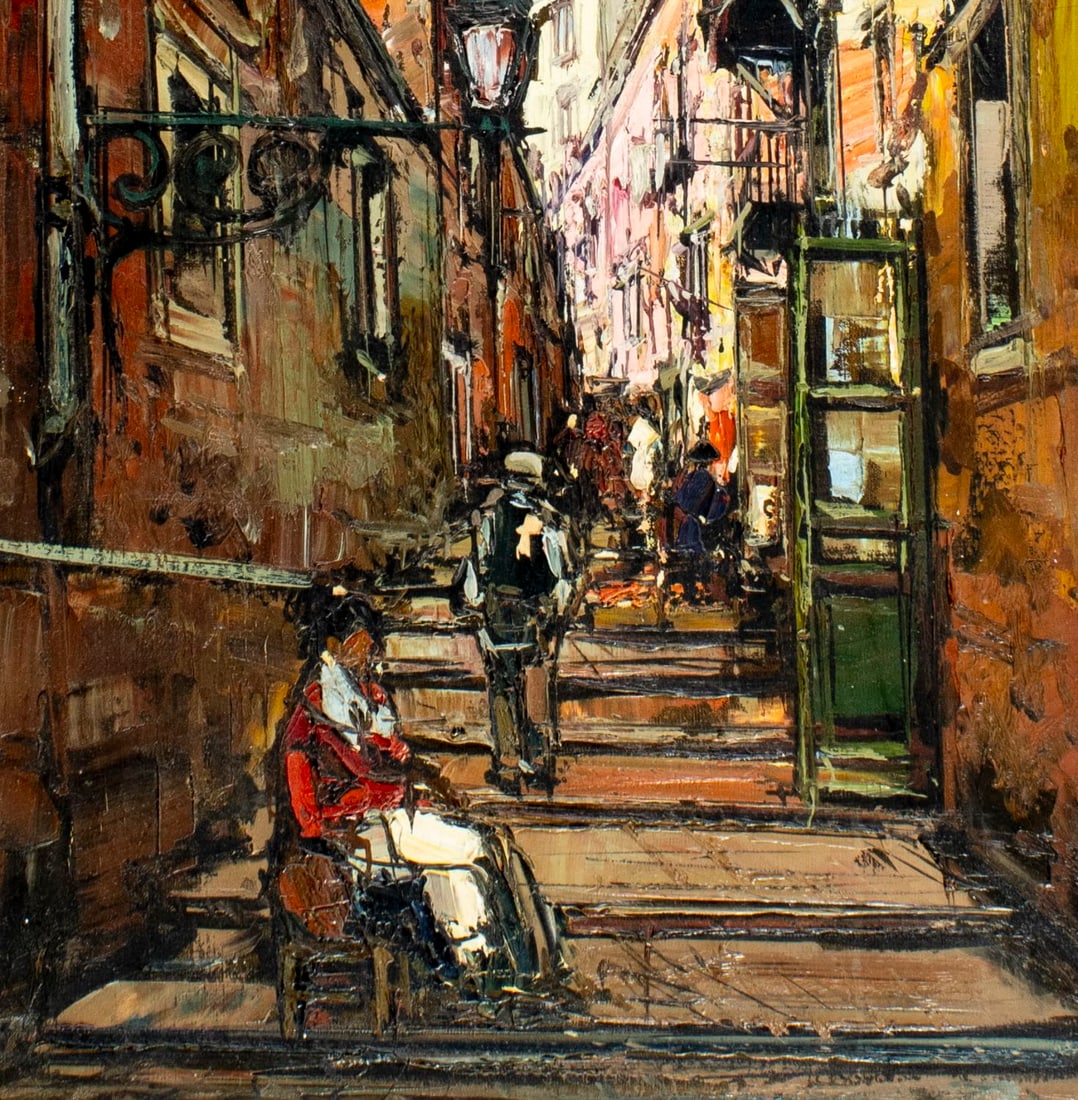 Teodosi (Italy,mid 20C) oil painting - 7