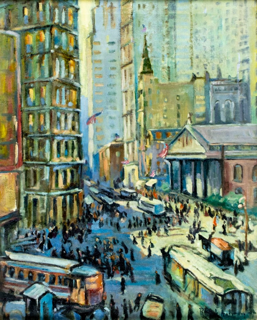 Ruth Temple Anderson (MA,MD,1891-1957) oil painting antique (1 of 13)