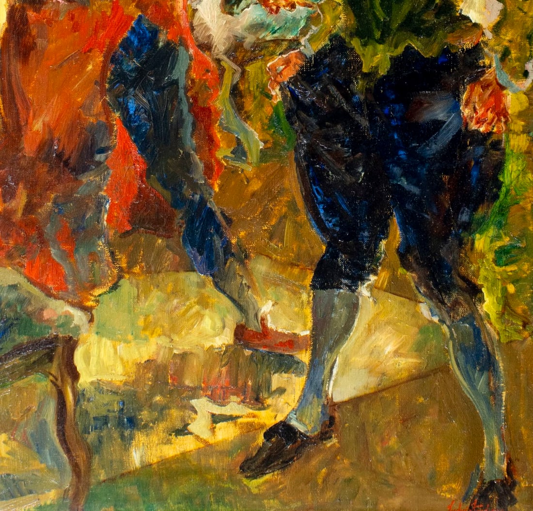 Ludvig Jacobsen (Danish,1890-1957) oil painting - 7