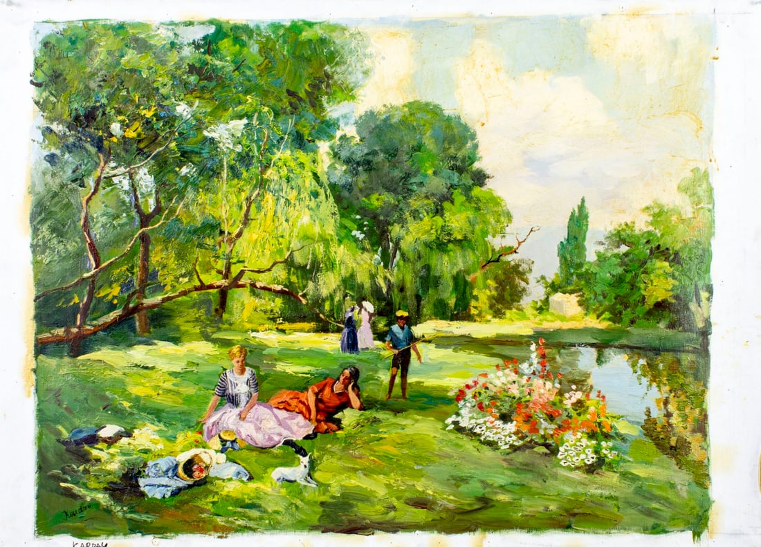 Richard Kardau (Europe,20C) oil painting - 3