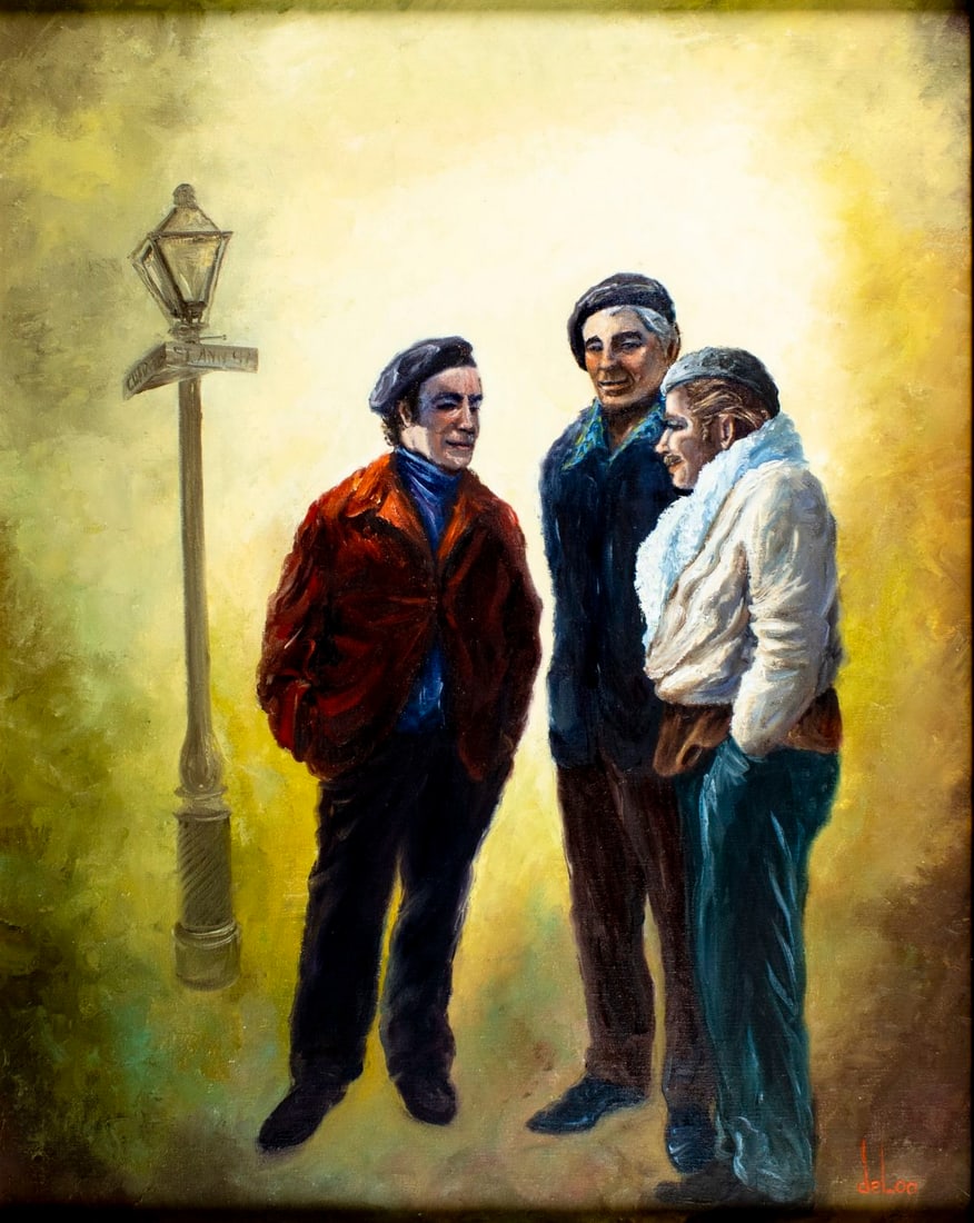 Margaret Deloo (LA,20C) oil painting (1 of 13)